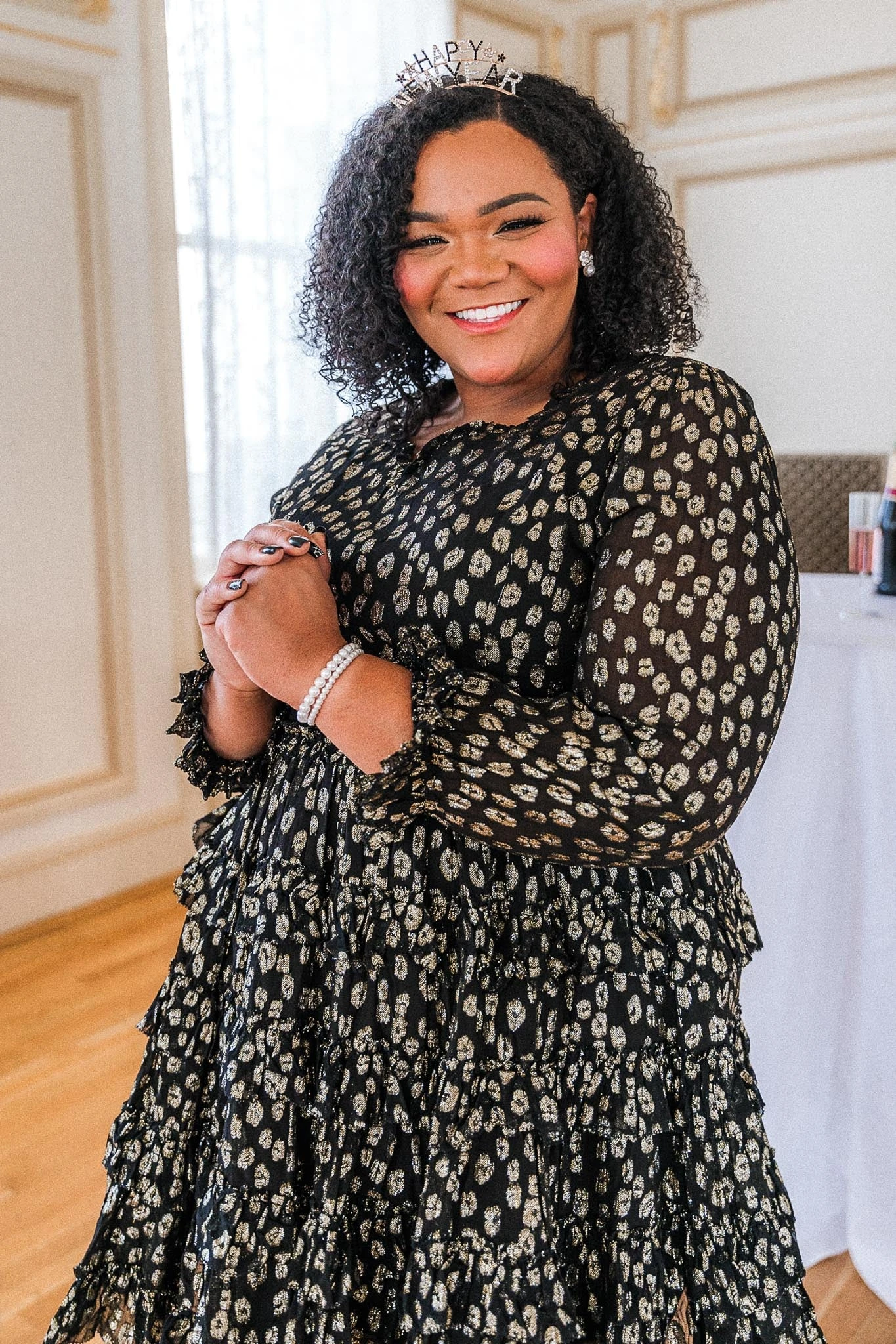 Sammy Dress In Black & Gold - FINAL SALE 11 Sammy Dress In Black & Gold - FINAL SALE - Image 9