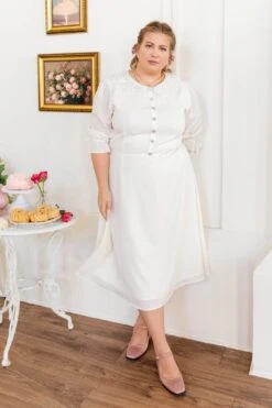 Ruth Dress -CINZ Clothing Shop web valentinesday modestsizeinclusivedresses lovers 18